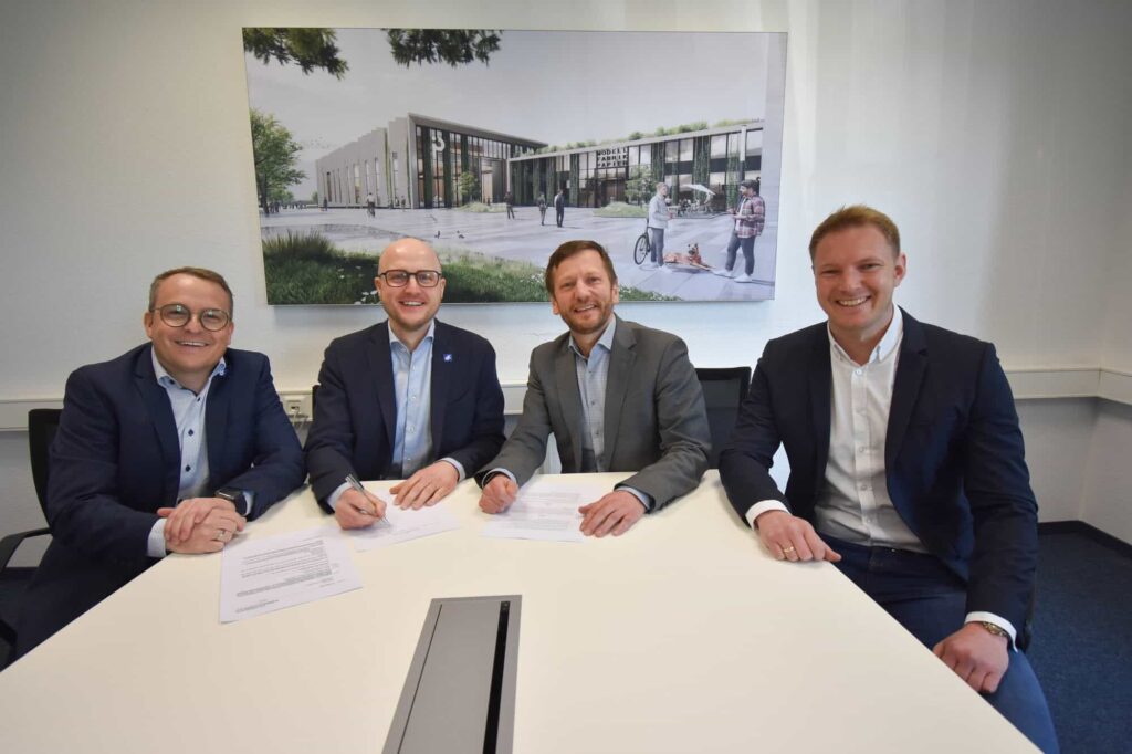 Generalunternehmer für den Bau der Modellfabrik Papier gefunden