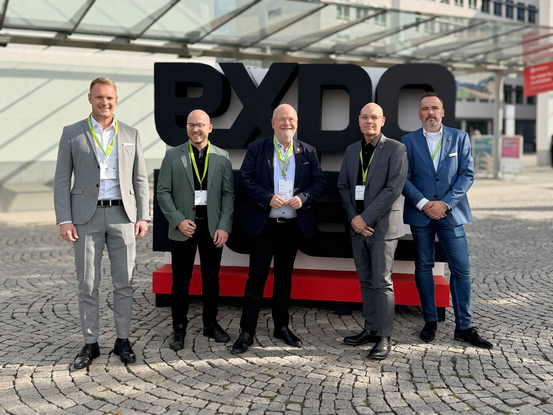 Vertreter der Stadt Düren und der Dürener Wirtschaftsförderung auf der EXPO REAL 2026 in München